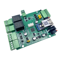 Papan Kontrol IO Relay Wiegand 2 Saluran Ethernet RS485 dengan DC9V-24V untuk Sistem Kontrol Akses IoT (Model WST-WG2TCP-212)