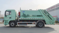 Camion à ordures compacteur entièrement électrique 4x2 automatique de 18 tonnes