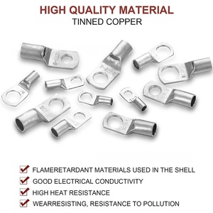 Nhà Máy Bán buôn SC loạt Naked điện thiết bị đầu cuối đóng hộp Đồng Lugs Pin Cáp Lug nối 170 pcs - Product Image 4