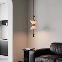 Lustre mural LED en acier inoxydable flocon de neige espagnol, design de luxe pour maison, chambre, salon, couloir, hôtel, balcon