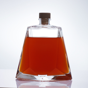 Bouteille de boisson à fond plat personnalisée en gros fond épais verre spiritueux Brandy <span class=keywords><strong>Xo</strong></span> whisky <span class=keywords><strong>rhum</strong></span> tequila <span class=keywords><strong>prix</strong></span> du fabricant - Product Image 6