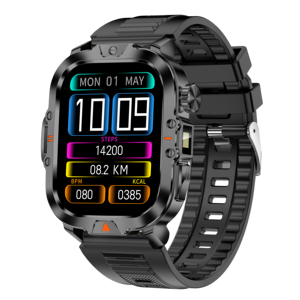 Reloj Inteligente V17Z Cuadrado con Monitor de Ritmo Cardíaco, Reloj Inteligente Android de Moda con Función de Llamadas por Bluetooth para Hombres y Mujeres 2025 - Product Image 1