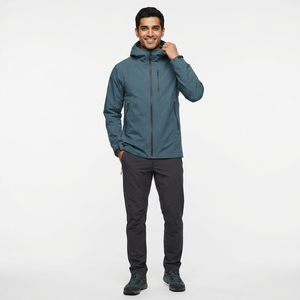 Veste Softshell en toile légère pour homme, haute qualité, imperméable, coupe-vent, à capuche, multi-poches, automne, vintage - Product Image 1