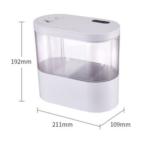 Filtrazione silenziosa, piccola Mini ecologica, plastica Ultra-bianca, non c' è bisogno di sostituire l'acquario per il <span class=keywords><strong>soggiorno</strong></span> Desktop acquario - Product Image 5