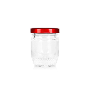 45ml 75ml 100ml Glass Jar <strong>Gold</strong>/Red Tinplate/Stainless Iron Lid for Storage for <strong>Bird</strong> <strong>Nest</strong> Honey Jelly Snacks Candies Cookies - Product Image 6