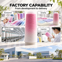 Fil chenille à changement de couleur réactif à la lumière, acrylique écologique pour la conception de vêtements tricotés, le tissage, les accessoires vestimentaires, la teinture personnalisée