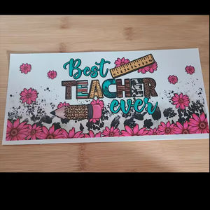 Calcomanías para Tazas, Calcomanías Personalizadas <span class=keywords><strong>de</strong></span> <span class=keywords><strong>Navidad</strong></span>, Calcomanías Acrílicas con Estampado Dorado, Calcomanías UV DTF para Vasos <span class=keywords><strong>de</strong></span> 20 Onzas - Product Image 2