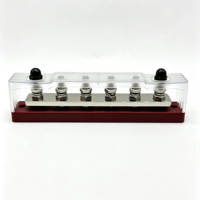 Barre omnibus robuste 6 voies 150A 300A 450A 48V – Bloc de distribution d'alimentation pour bateau, voiture, camping-car