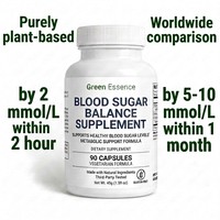 Effet évident comparé aux produits du monde entier : Complément en capsules pour l'équilibre glycémique HCP-2b Berbérine Cannelle de Ceylan Feuille de mûrier DNJ