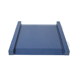 Báscula de plataforma industrial electrónica Veidt de acero al carbono de 3 toneladas con inclinación integrada, móvil, pequeña, con asa T - Product Image 5