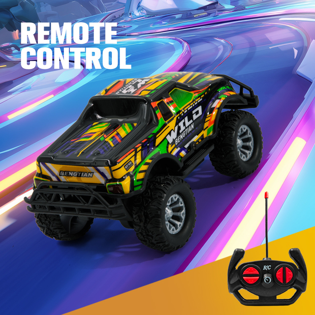 RC Car Toy 1:20 Scale 2.4GHz Racing Drift Vehicle for Kids Remote Control Toy With Light