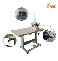 Machine à coudre automatique pour la couture des empeignes et des semelles, machine à coudre Strobel pour chaussures