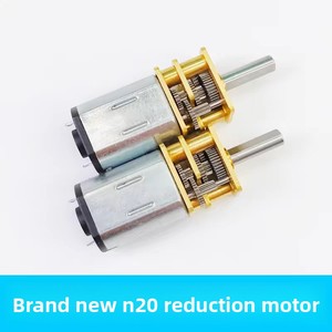 Motore DC con riduttore Faradyi GA12-N20 per auto smart, 3V/6V/12V, micro motore a bassa velocità con riduzione a ingranaggi - Product Image 2