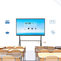Tableau blanc numérique interactif intelligent de 98 pouces avec écran LCD Android, technologie Zero Gap Bonding et certification EDLA, vente en gros