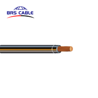 Cable eléctrico de nailon trenzado para construcción, THHN THWN-2, 14 AWG