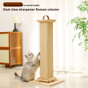 Large Cat Scratching <b>Post</b> & Climbing Frame with Sisal Non-shedding Material Carton Packed for Indoor Use - Product Image 6
