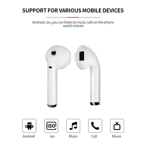 Tws audífonos que 12 Airpodded auriculares I12 Inpods 5,0 Bluetooth Ture inalámbrico Tws I12 Auriculares auriculares - Product Image 3