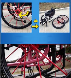 Sedia a Rotelle Manuale Resistente per Riabilitazione con Supporto Tecnico Online Incluso - Product Image 4