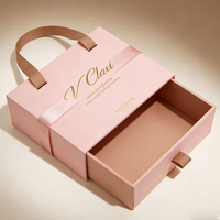 Boîte à bijoux en carton mat avec logo OEM, emballage cadeau, petit coffret pour collier et bague, imprimé, écologique, prix d'usine