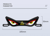 Feux décoratifs LED pour voiture KEBOSIED, feux arrière décoratifs pour véhicules électriques, feux d'avertissement pour motos