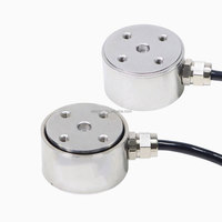 Mini capteur de bouton de cellule de charge de Type colonne pour la plage de High-Precision10N-500N de compression de tension 1KG-2T