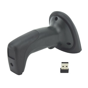 Nhà máy cung cấp 1D Laser scan Đầu đọc mã vạch 2.4G + USB không dây Laser máy quét mã vạch - Product Image 5