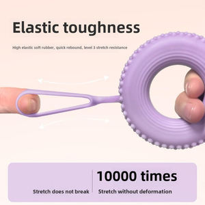 Bola de agarre de ejercicio de mano para adultos portátil, pelota de terapia de mano suave para entrenamiento de rehabilitación, flexibilidad de dedos - Product Image 2