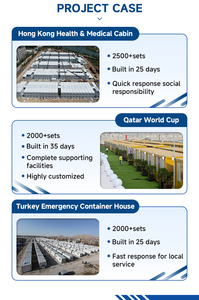 Casa Prefabricada Portátil Chengyu, Cabaña Contenedor Tipo <span class=keywords><strong>Glamping</strong></span>, Resistente al Agua, al Viento y a Huracanes, Ecológica - Product Image 5