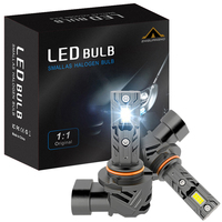 Meilleure ampoule LED de remplacement pour voiture H11 12V DC, 9005 9006 9012, taille mini, design unique, 70W 7000lm 6000K, nouvelle