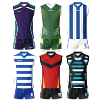 Shorts de rugby personnalisés entièrement sublimés, uniforme de football tactile pour hommes et femmes, 100 % polyester, séchage rapide, antibactérien