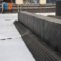 Planche de drainage pour la construction, barrière anti-infiltration pour tunnel de sous-sol, résistante à la pression et aux perforations par les racines
