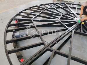 Plataforma Giratoria Hidráulica de Acero con Certificación CE, Control Remoto, Capacidad de Carga de 500 kg, para Estacionamiento de Autos y Rotación de Vehículos en Hoteles - Product Image 6