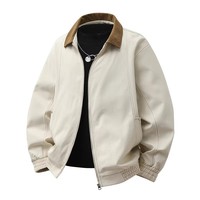 C1114B635 BB Cuir Toile Tissu Décontracté Hiver avec Fermeture Éclair