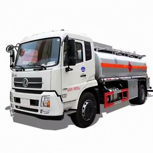 รถบรรทุกน้ำมันเชื้อเพลิงเหล็กกล้าคาร์บอนตงเฟิงคุณภาพสูง ขับเคลื่อน 4x2 เกียร์ธรรมดา ใหม่ ความจุ 10001-15000 ลิตร เครื่องยนต์ดีเซล - Product Image 1