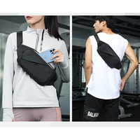 Riñonera Deportiva Personalizada, Cinturón de Running, Bolsa de Pecho Unisex, Impermeable, con Espacio para GPS
