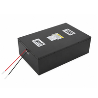 Paket Baterai LiFePO4 64V 102Ah 6528Wh dengan Masa Pakai 2500 Siklus untuk Sepeda Motor Listrik, Kendaraan Roda Empat, dan Robot AGV