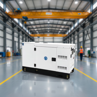 Générateur diesel silencieux à châssis ouvert CP 30KW-1000KW avec moteurs Yuchai/Weichai, démarrage automatique ATS, 1500 tr/min, 50/60Hz, refroidissement par eau