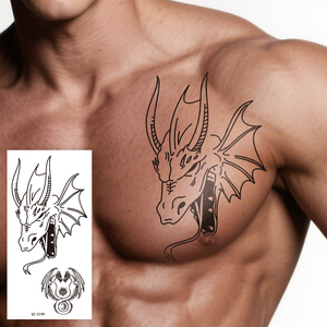 Semi-permanente Jagua <span class=keywords><strong>tatuaggi</strong></span> di lunga durata 15 giorni succo tatuaggio serpente animale Semi permanente - Product Image 4