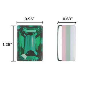 Set di Mahjong Americano Personalizzato a Quattro Strati in Acrilico Verde Smeraldo, Ecologico e Durevole per Interni - Product Image 6