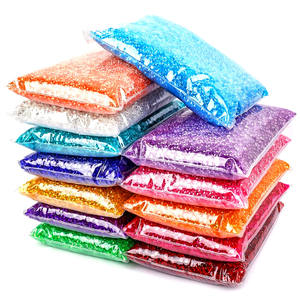 Pierre de cristal à dos plat en vrac en gros, 2 mm, 3 mm, 4 mm, 5 mm, 6 mm, strass non thermocollant, résine rose gelée AB, strass pour bricolage - Product Image 1