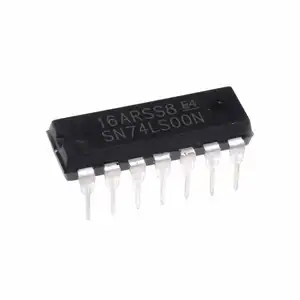 Buena calidad original nuevo circuito integrado 74LS00 74LS00N SN74LS00N 7400 DIP-14 IC CHIPS componentes electrónicos