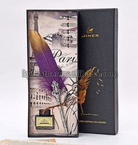 Vente en gros <span class=keywords><strong>d</strong></span>'encre vintage dip set <span class=keywords><strong>plume</strong></span> <span class=keywords><strong>calligraphie</strong></span> <span class=keywords><strong>plume</strong></span> stylo <span class=keywords><strong>plume</strong></span> pour écrire Signature cadeau mariage nuptiale douche fête approvisionnement - Product Image 6