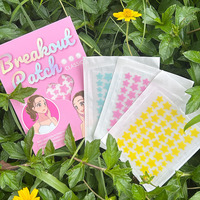 51 patchs hydrocolloïdes imperméables pour l'acné, autocollants couvrants pour les boutons et les imperfections du visage, vente en gros