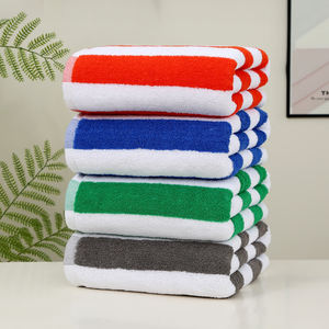 Serviette de <span class=keywords><strong>plage</strong></span> rayée de luxe, serviette de <span class=keywords><strong>plage</strong></span> en coton 100%, serviette de <span class=keywords><strong>plage</strong></span> rayée personnalisée - Product Image 2