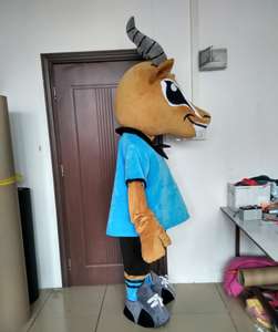 ชุดมาสคอตแพะยอดนิยมแบบใหม่ ชุดมาสคอตตัวละครกวางแกรซ์แบบกำหนดเอง ชุดมาสคอตสัตว์การ์ตูน - Product Image 3