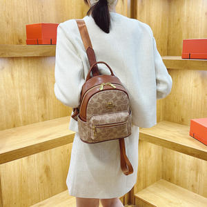 Meilleure vente sac à dos décontracté vintage pour femmes nouveau sac à dos de voyage polyvalent à la mode à la mode sac à dos de luxe ultra-léger - Product Image 5