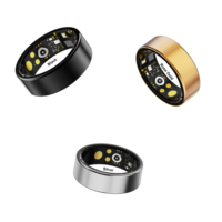 2025 AI Anillo inteligente Diseño de moda Control de gestos Video Salud Monitor de sueño IOS Fábrica OEM