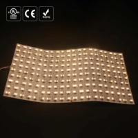 Raymates 600 LEDs WS2811 SMD2835 Feuille de Lumière 500x250mm 80W 3M Adhésif Programmable Dynamique Couleur Flux Chase Effet Hôtel Moderne
