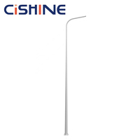 Postes de Iluminación de Calle Octagonales de Acero Galvanizado Cishine de 15 pies, 20 pies, 25 pies, 30 pies, 35 pies, 40 pies, 5M, 6M, 7M, 8M, 9M, 10M, 12M, 14M, 15M