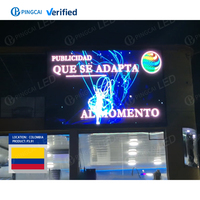 Colombia Pantalla móvil al aire libre Instalación fija 9.84ft X 13.12ft 3M X 4m Led Video Wall P3.91 Pantalla LED de 3,91mm